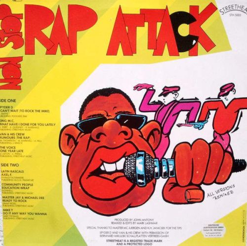 米LP Various Non Stop Rap Attack STH5003 Streetheat /00250 Various - Non Stop Rap Attack - Streetheat