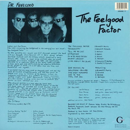 Dr. Feelgood - The Feelgood Factor - Grand Records